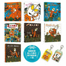 宮西達也超人力霸王集合囉：幸福「超」載的家庭日常（七冊合售）（隨書附贈超人力霸王御守鑰匙圈）-Children’s picture books-買書書 BuyBookBook