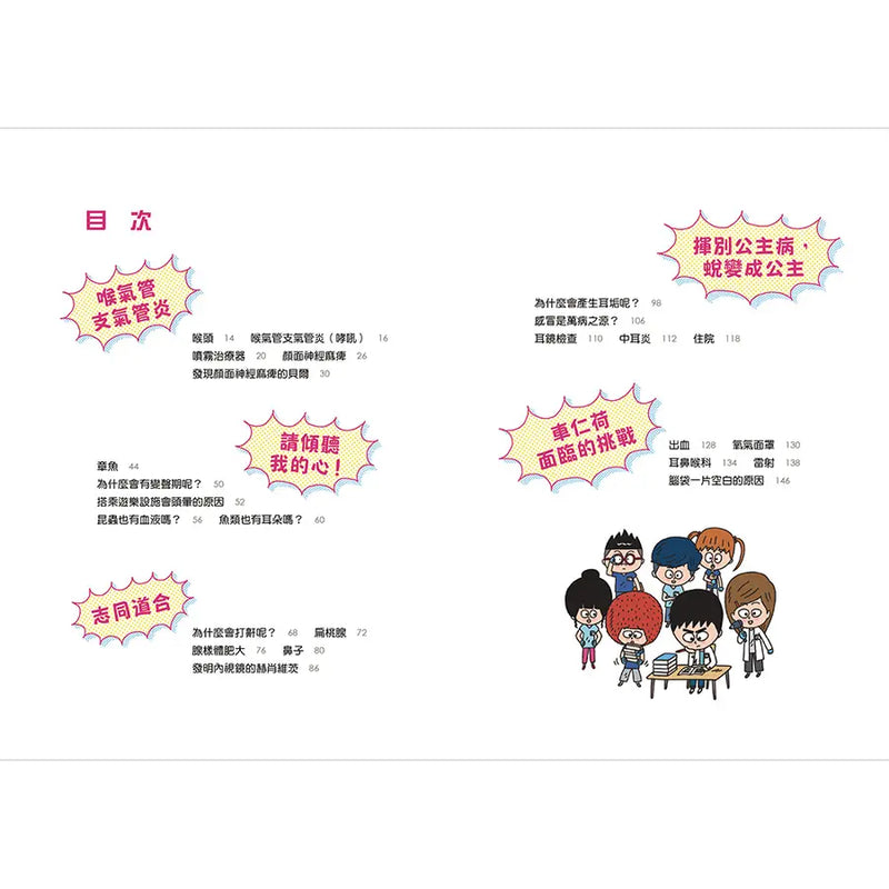 小醫師復仇者聯盟17：耳鼻喉科疾病，守護身心的防線！