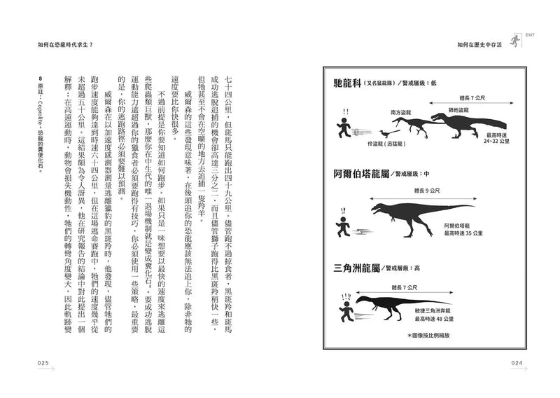 如何在歷史中存活：如何跑得比暴龍快、逃離龐貝城、離開鐵達尼號，並在歷史上最致命的各種災難中活下來？-非故事: 歷史戰爭 History & War-買書書 BuyBookBook