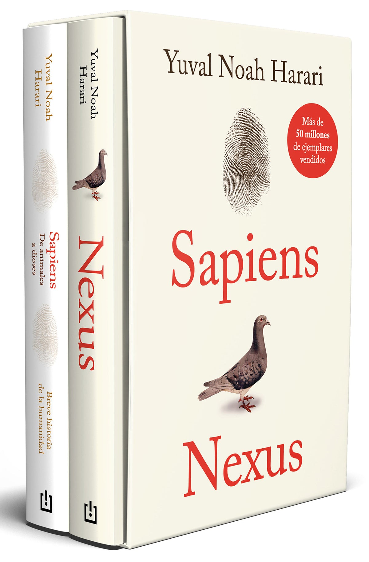 Estuche Harari (Sapiens & Nexus) / Harari Box Set (Sapiens & Nexus) cover (ISBN 9788466391665) [onix:b2f5972cde58bb9d3efffc3cce633368]