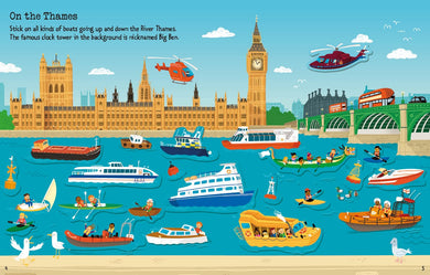 First Sticker Book London interior 1 (ISBN 9781474933438) [onix-asset:ecaf8e4ff29cc1233bd08752fb441d1a582c2100e797e055403851913a8503c9]
