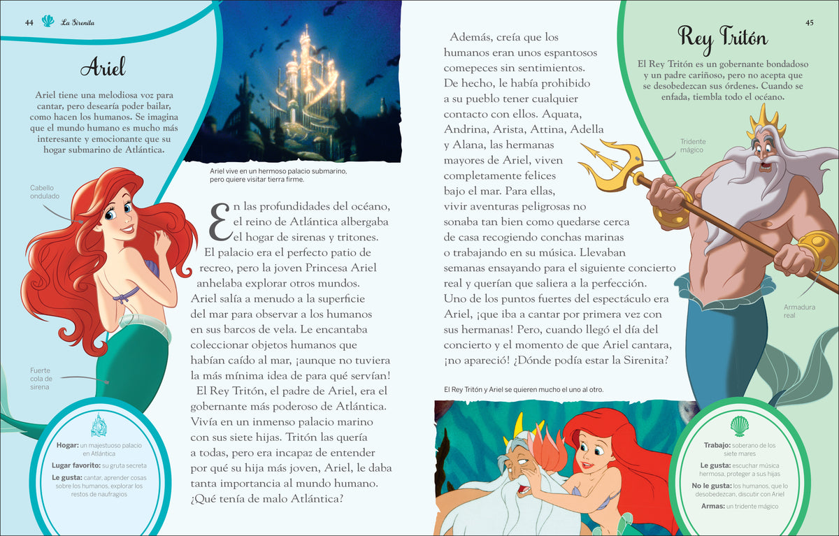 Disney Princesa Guía mágica de personajes (Enchanted Character Guide) interior 1 (ISBN 9798217130092) [onix:d0e7cbcc5847eb033821e1b926a315dd]