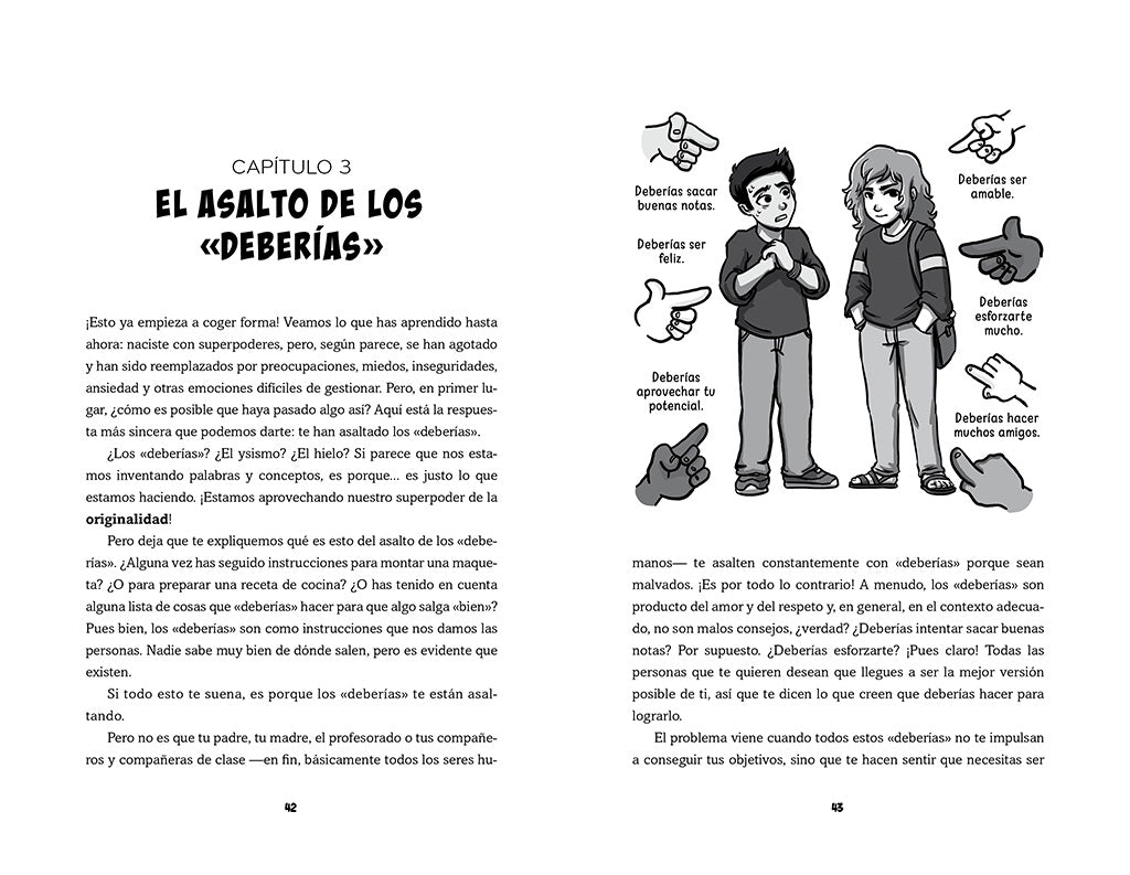 Tienes superpoderes: Vence la ansiedad con autoestima, confianza y valentía / Superpowered: Transform Anxiety into Courage, Confidence, and Resilience interior 3 (ISBN 9788418054426) [onix:829db1c294c62029bd7a680998f45e94]