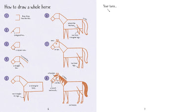 Step-by-step Drawing Horses and Ponies interior 1 (ISBN 9781474933780) [onix-asset:cf4bb354b57bd8520dcf02df29626d53eb80e958ed7f98c953036d228b9d11cd]