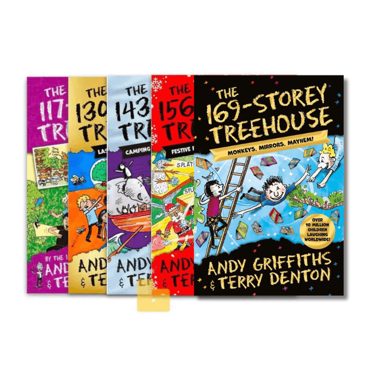 The Treehouse Book Bundle (Andy Griffiths) (NO QR code audio)-Children’s / Teenage fiction: Humorous stories-買書書 BuyBookBook