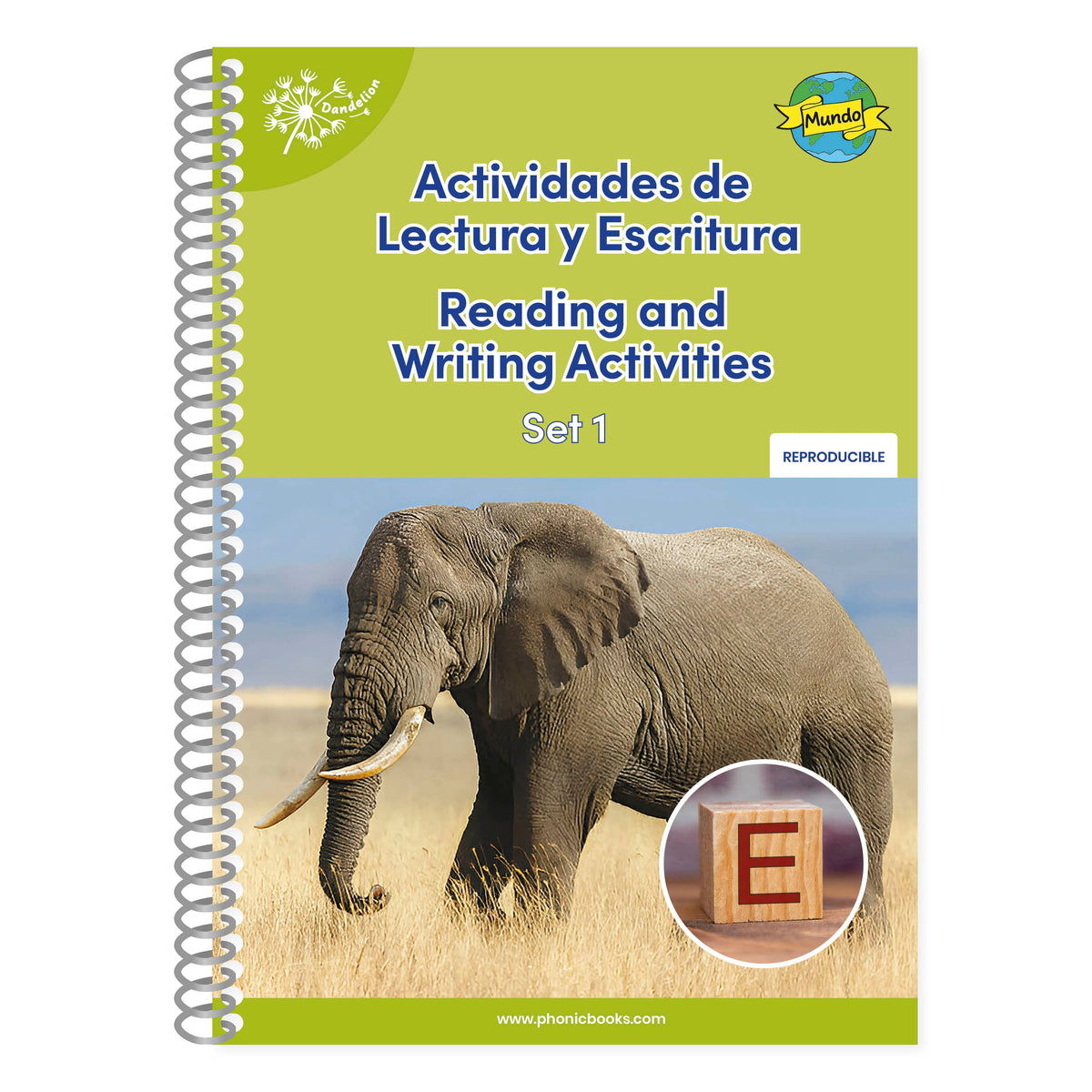 Phonic Books Dandelion Mundo Spanish Decodables Set 1 Activities cover (ISBN 9798217134908) [onix:fe270abba541d015efb799b7e25a5e1e]