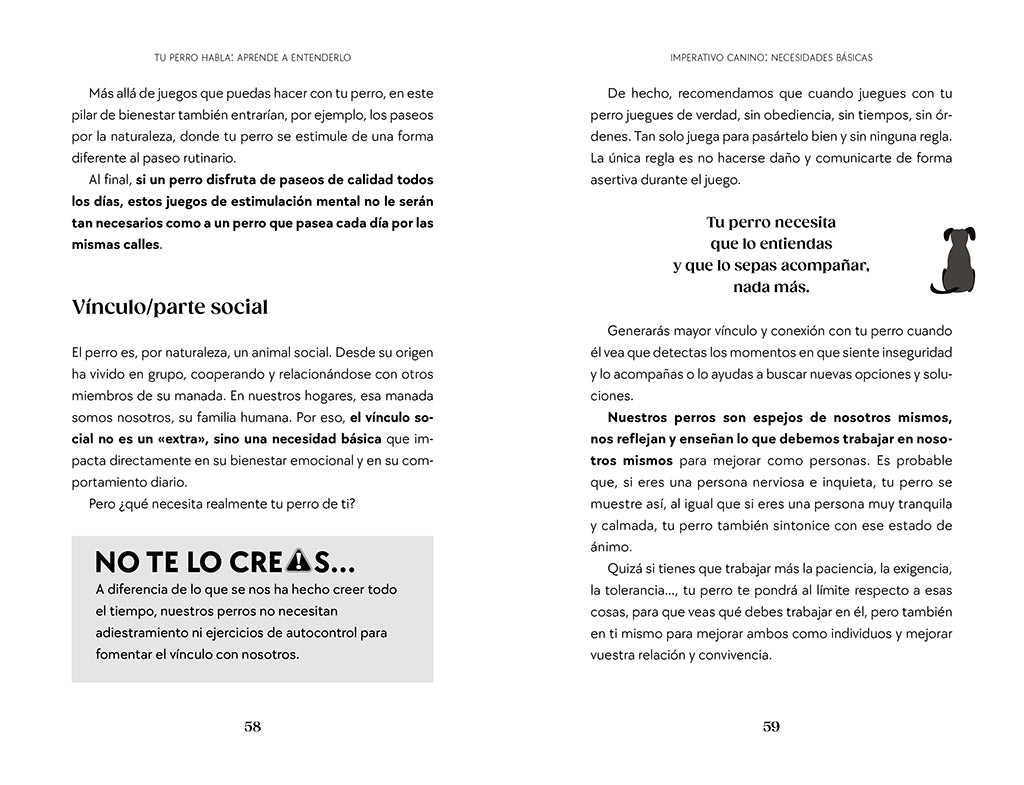 Tu perro habla. Aprende a entenderlo / Your Dog Speaks: Learn to Understand It interior 2 (ISBN 9791387809904) [onix:e9e46275b43c43cc8321813276919660]
