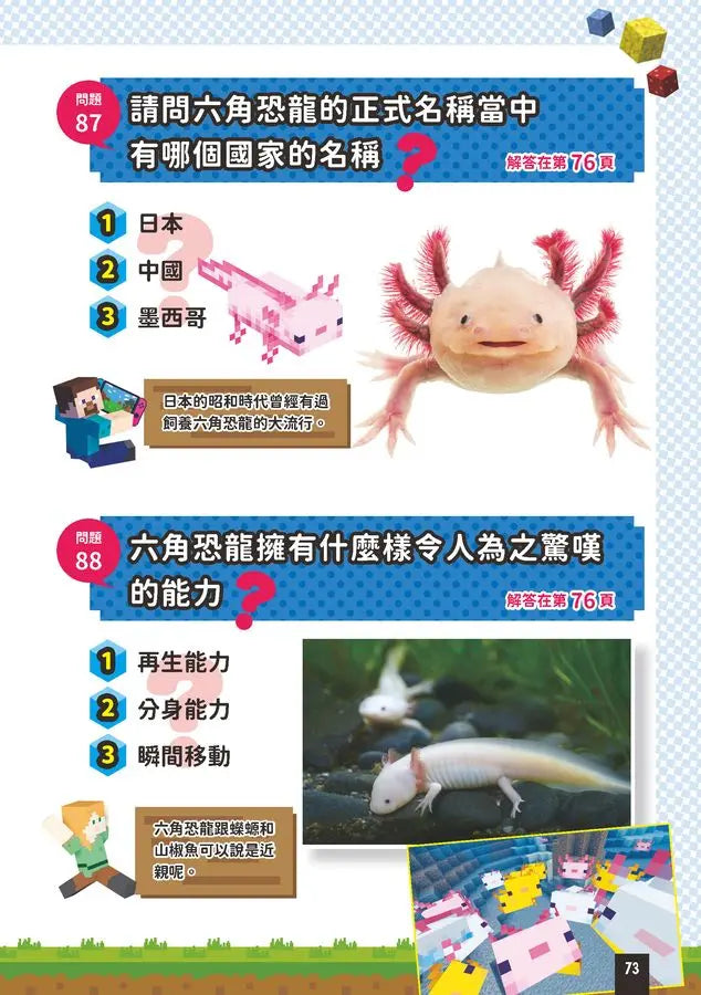 Minecraft輕鬆學！地球的祕密問答圖鑑-Children’s / Teenage general interest: Science and technology-買書書 BuyBookBook