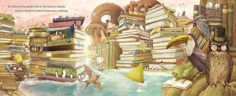 Ocean Meets Sky (Terry Fan)-Fiction: 兒童繪本 Picture Books-買書書 BuyBookBook