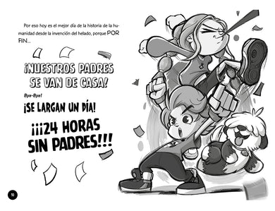 24 horas sin padres / 24 Hours without Parents. Stranger Kids interior 2 (ISBN 9788419357809) [onix:9743a87a09353bf431f8c1569d289be7]