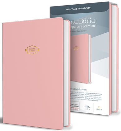 Biblia RVR 1960 para regalos y premios, rosada / Spanish Bible RVR 1960 Gift and Award Bible Pink cover (ISBN 9798890985033) [onix:e2b3c2bd5cf29bceb0bdd5bceb8fbe24]