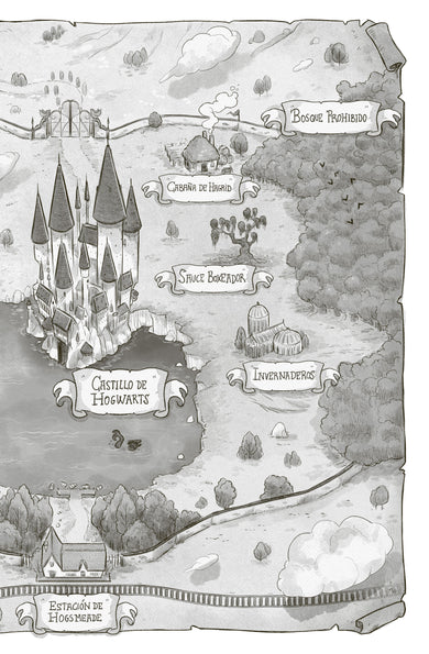 Harry Potter y el cáliz de fuego (Edición con ilustraciones de Xavier Bonet) / Harry Potter and the Goblet of Fire interior 3 (ISBN 9798890984920) [onix:5c53adfa282afa55f253bbcf460cac36]