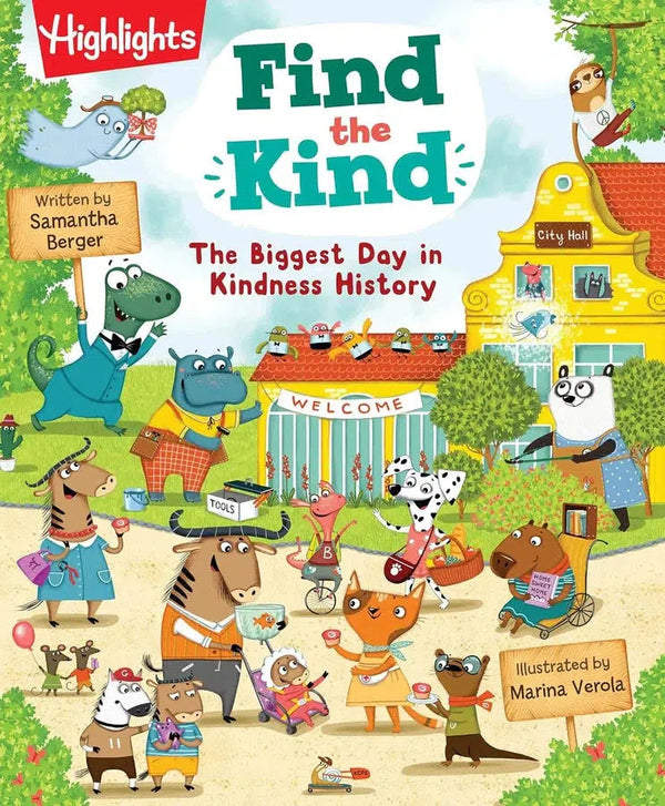 Find the Kind: The Biggest Day in Kindness History-Children’s interactive and activity books and kits-買書書 BuyBookBook