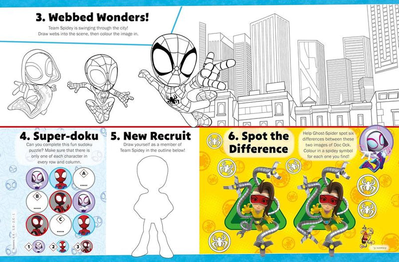 Marvel Spidey and his Amazing Friends: Pirate Plunder Blunder Story and Activity