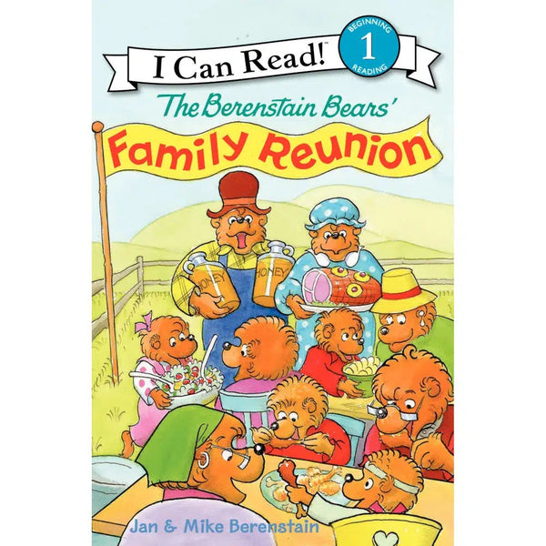 ICR: Berenstain Bears' Family Reunion (I Can Read! L1)-Fiction: 橋樑章節 Early Readers-買書書 BuyBookBook