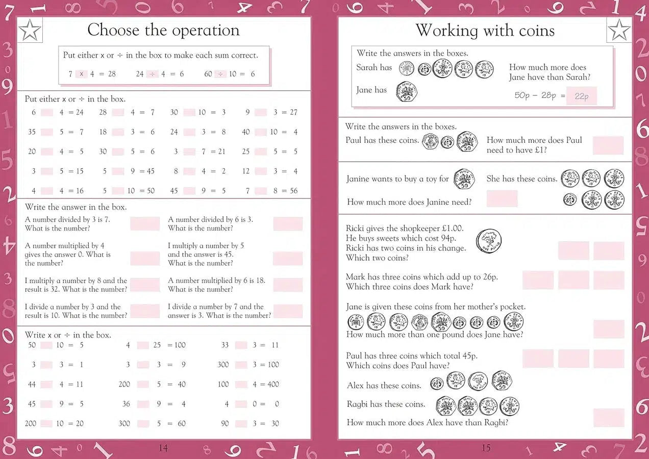 Maths Made Easy: Beginner, Ages 7-8 (Key Stage 2)-Educational: Mathematics and numeracy-買書書 BuyBookBook