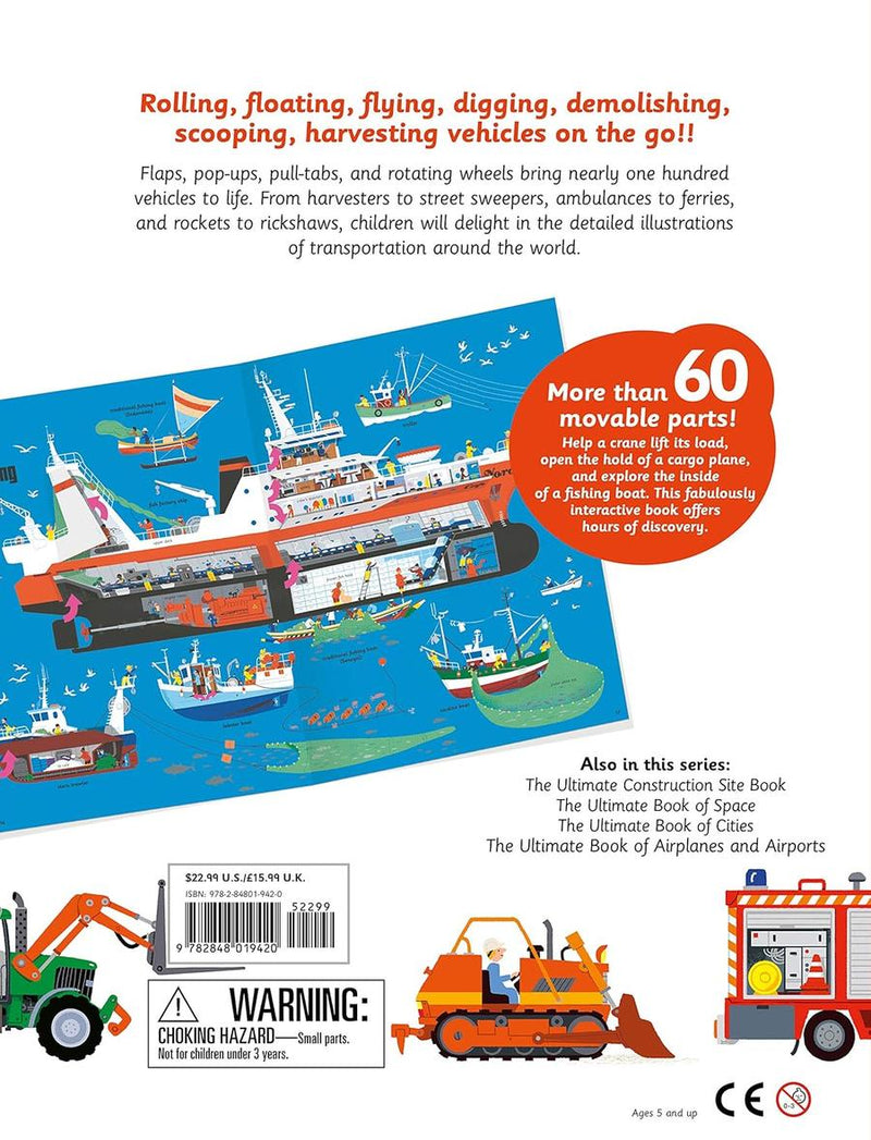 The Ultimate Book of Vehicles-Children’s / Teenage general interest: Science and technology-買書書 BuyBookBook