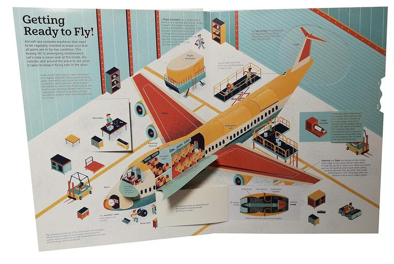 Ultimate Book of Airplanes and Airports-Children’s / Teenage general interest: Science and technology-買書書 BuyBookBook