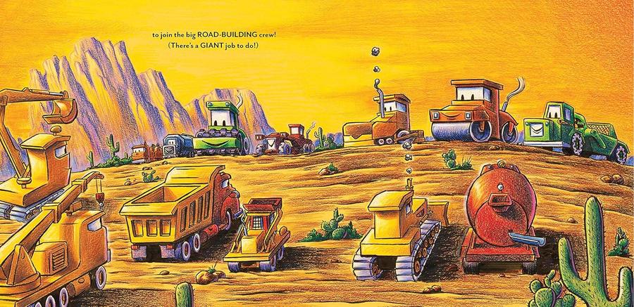 Construction Site: Road Crew, Coming Through!-Children’s / Teenage fiction: General and modern fiction-買書書 BuyBookBook