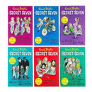 The Secret Seven Colour Short Stories Collection 6 Books Box Set (Enid Blyton)-Children's / Teenage fiction: Action and adventure stories-買書書 BuyBookBook