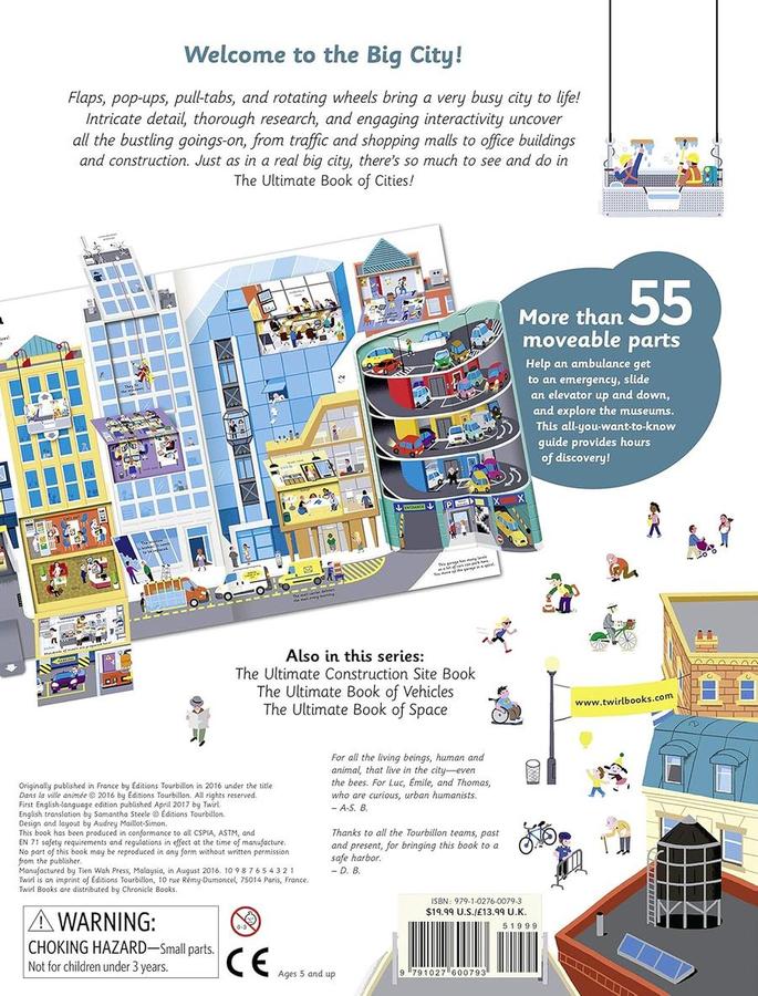 The Ultimate Book of Cities-Children’s / Teenage general interest: Science and technology-買書書 BuyBookBook