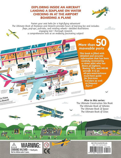 Ultimate Book of Airplanes and Airports-Children’s / Teenage general interest: Science and technology-買書書 BuyBookBook