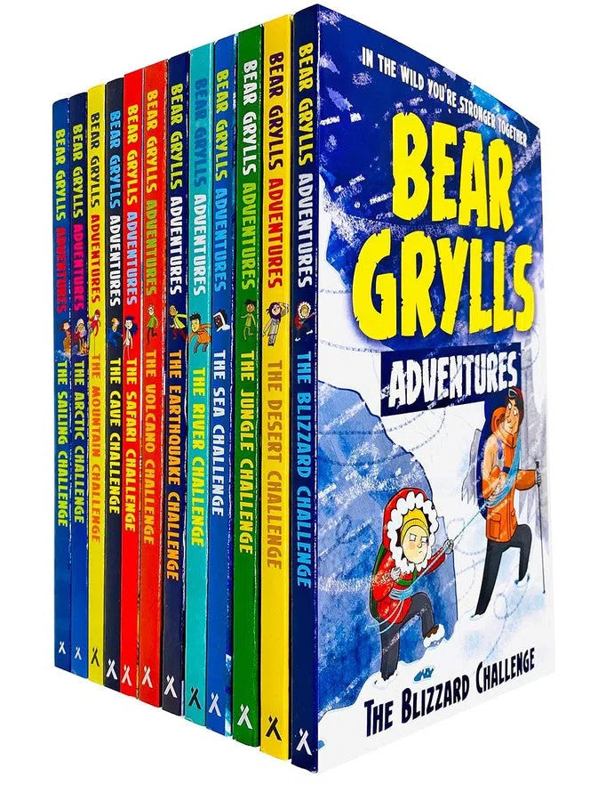 Bear Grylls Adventure 12 Pack-Children's / Teenage fiction: Action and adventure stories-買書書 BuyBookBook