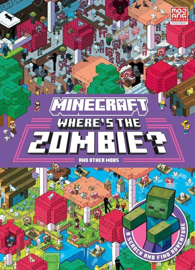 Minecraft: Where's the Zombie? And Other Mobs (Mojang AB)-Children’s / Teenage general interest: Hobbies/ quizzes/ toys and games-買書書 BuyBookBook