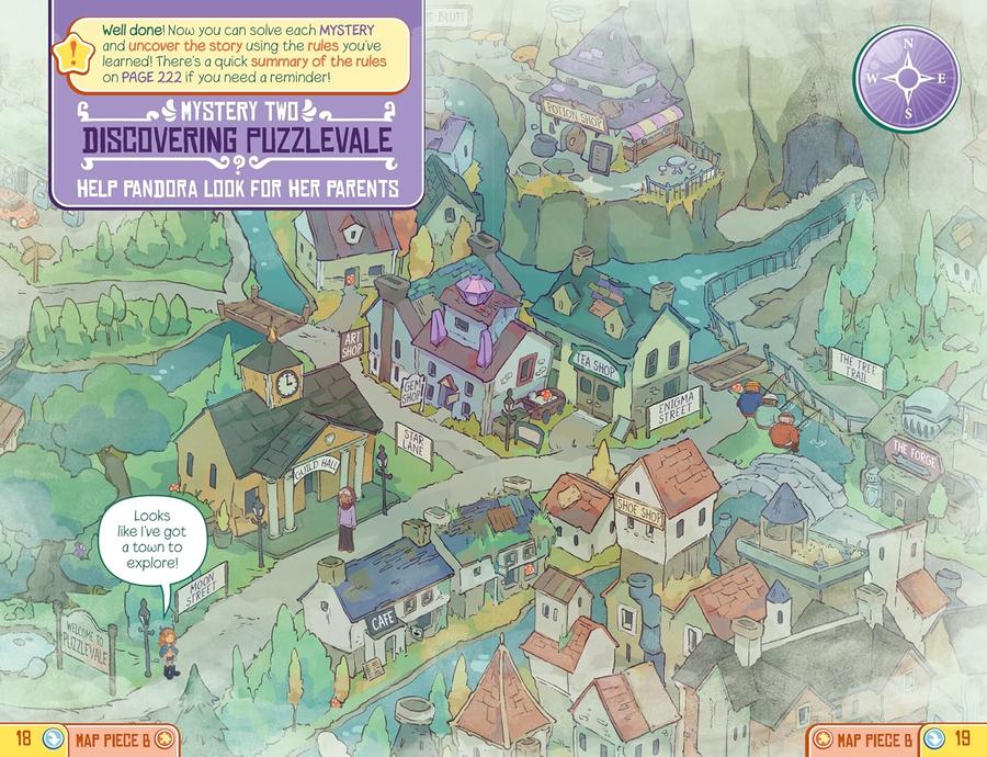 Pandora in Puzzlevale: The Secret Town (a Phoenix Comic Book)