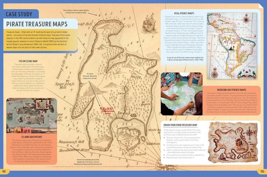 Lonely Planet Kids The Maps Book (The Fact Book) (Joanne Bourne)-Children’s / Teenage general interest: History and Warfare-買書書 BuyBookBook