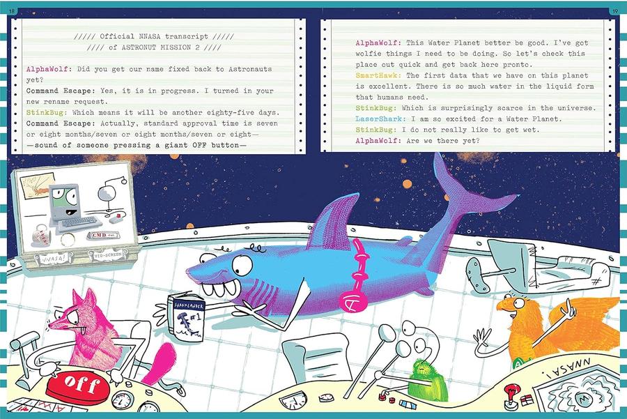 AstroNuts Mission Two: The Water Planet-Children’s / Teenage fiction: General and modern fiction-買書書 BuyBookBook