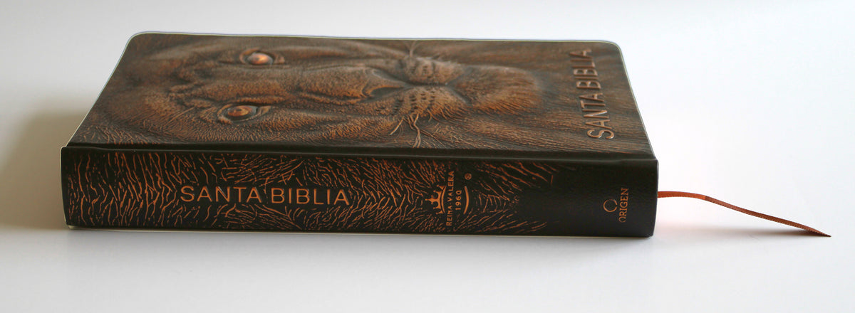 Biblia RVR 1960 Letra grande León de Judá edición especial bronce / Spanish Bible RVR 1960 Large Print Imitation Leather Lion of Judah Special Edition interior 8 (ISBN 9798890980076) [onix:f38d2f1c875cbc28bdef5807017cc51a]
