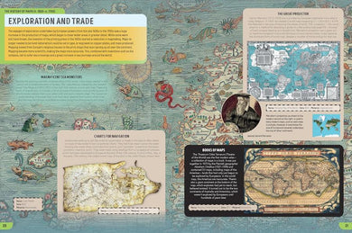 Lonely Planet Kids The Maps Book (The Fact Book) (Joanne Bourne)-Children’s / Teenage general interest: History and Warfare-買書書 BuyBookBook