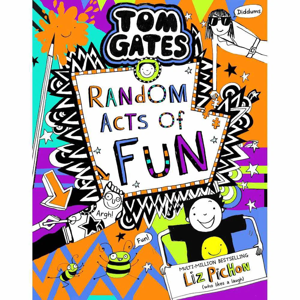 Tom Gates (正版) #19 Random Acts of Fun (Hardback) (Liz Pichon) Scholastic UK