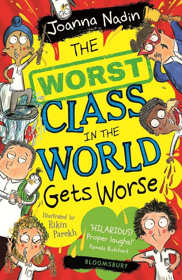 The Worst Class in the World Gets Worse (Joanna Nadin)-Children’s / Teenage fiction: Action and adventure stories-買書書 BuyBookBook
