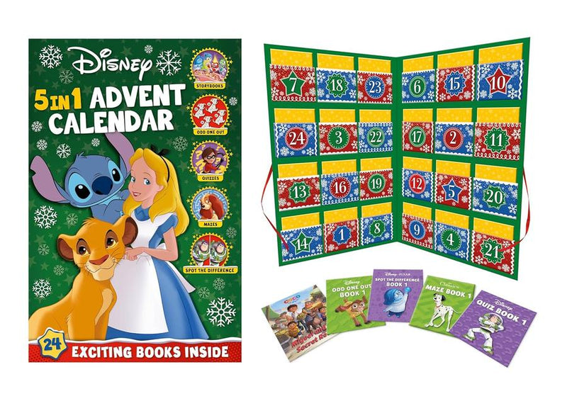 Disney: 5-in-1 Advent Calendar