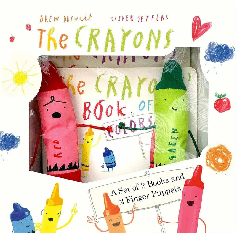 The Crayons: A Set of Books and Finger Puppets-Children’s / Teenage fiction: General and modern fiction-買書書 BuyBookBook