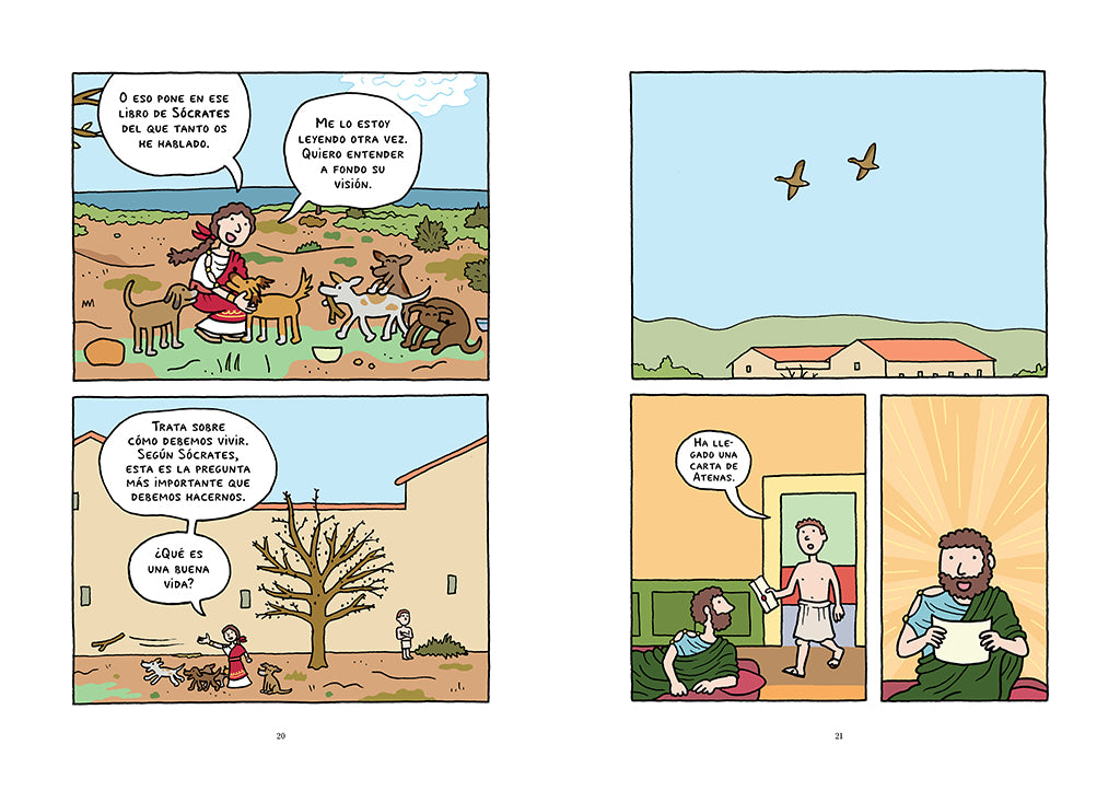 La filósofa, el perro y la boda / The Philosopher, the Dog and the Wedding: The Story of the Infamous Female Philosopher Hipparchia interior 3 (ISBN 9788418621291) [onix:4d6416c06c092a7bc540535ba2f681fc]