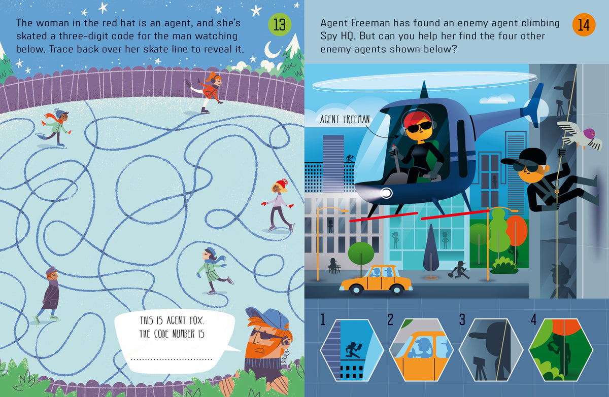 Spy Disguises interior 1 (ISBN 9781474985321) [onix-asset:08817f0dd1c9a849f5570b9ce058828125c1679006ace9e9bf42ee70cb3c431d]