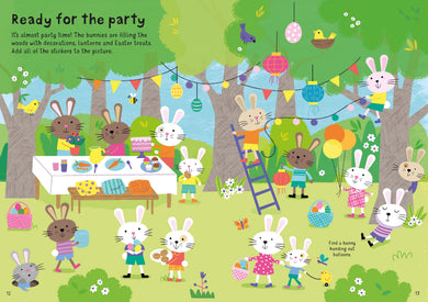 Little First Sticker Book Easter Bunnies interior 1 (ISBN 9781803701059) [onix-asset:b793e83bb7e0a029d4a9a0ba2ab69cceff46f9626d9cd3a1d9bd3aaf8ade4bdd]