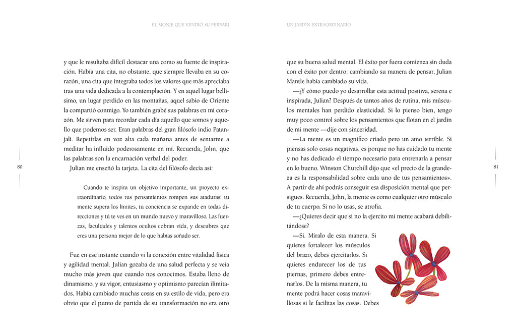 El monje que vendió su Ferrari (edición ilustrada) / The Monk Who Sold His Ferrari (Illustrated Edition) interior 4 (ISBN 9788425360572) [onix:96b73a774259ffe3499eb5dd53e5f64b]