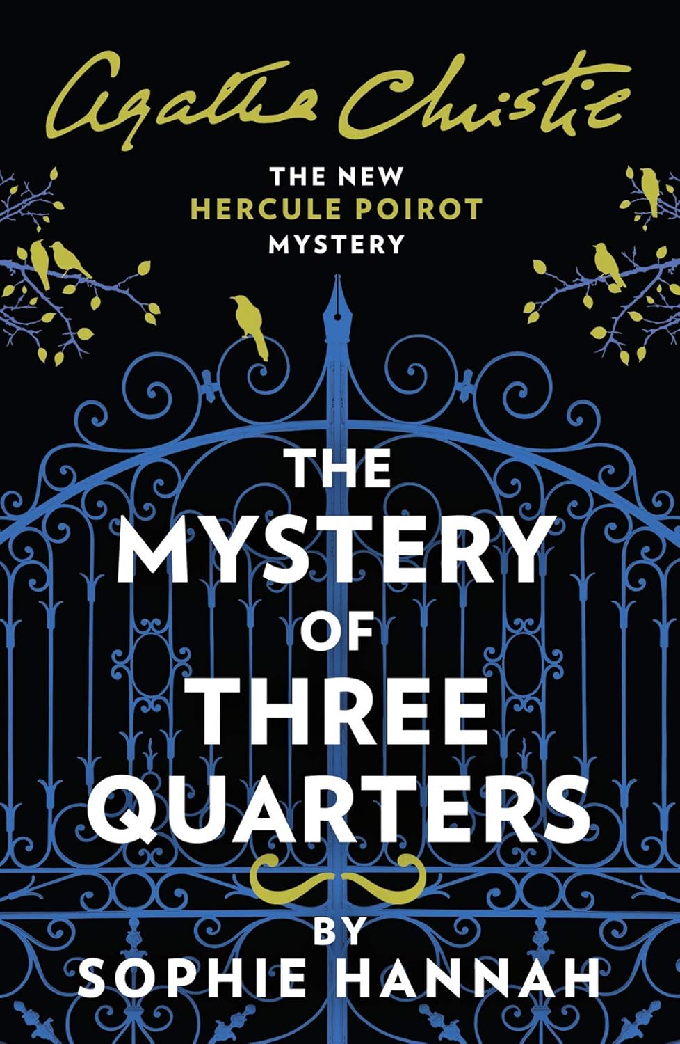 Hercule Poirot Mystery #03 The Mystery of Three Quarters (Sophie Hannah)-Fiction: 偵探懸疑 Detective & Mystery-買書書 BuyBookBook