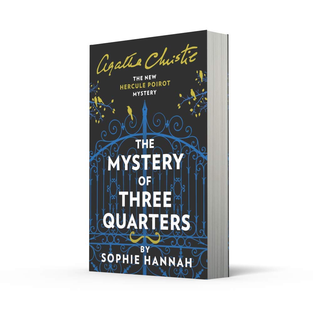 Hercule Poirot Mystery #03 The Mystery of Three Quarters (Sophie Hannah)-Fiction: 偵探懸疑 Detective & Mystery-買書書 BuyBookBook