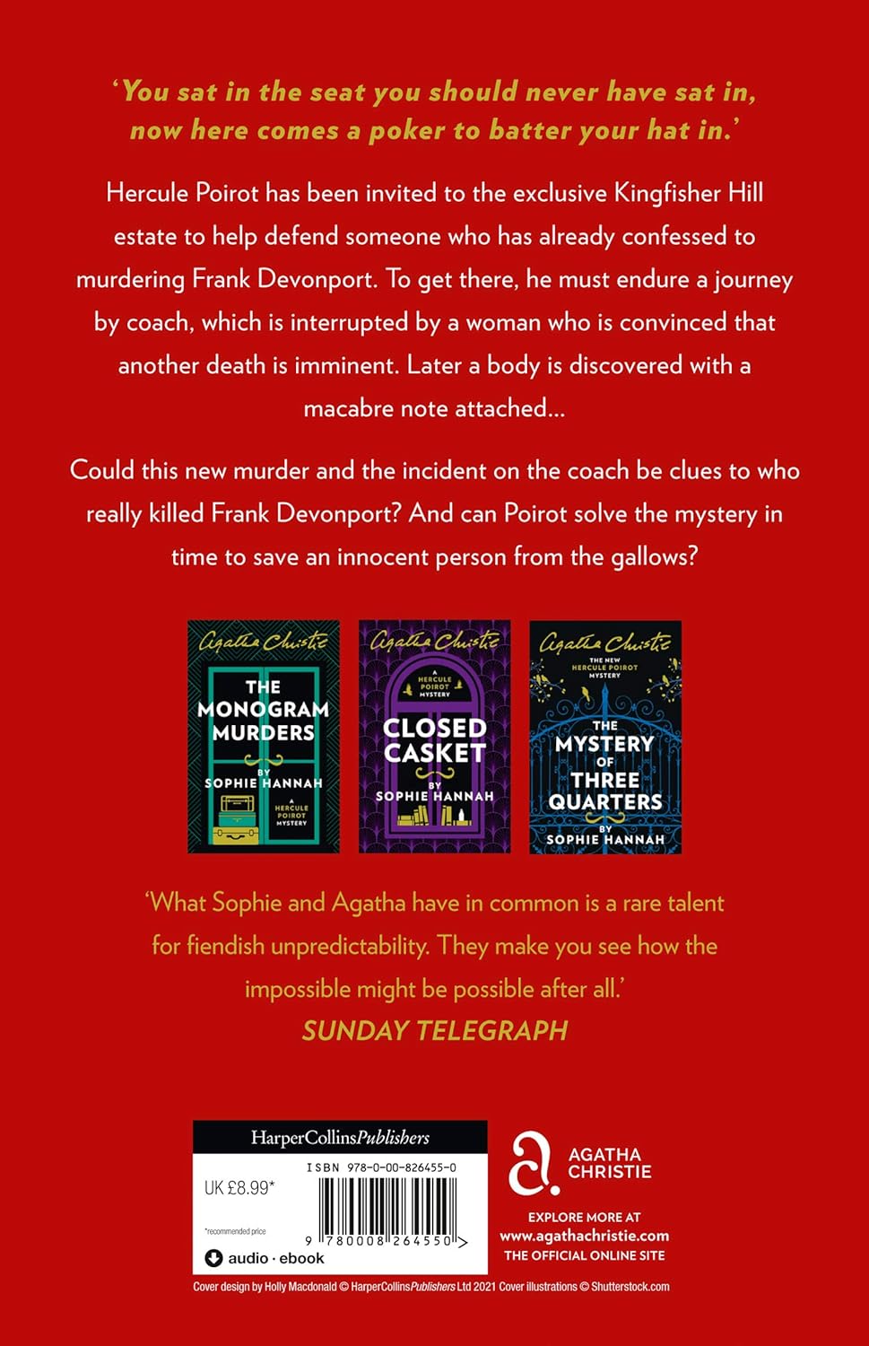 Hercule Poirot Mystery #04 The Killings at Kingfisher Hill (Sophie Hannah)-Fiction: 偵探懸疑 Detective & Mystery-買書書 BuyBookBook