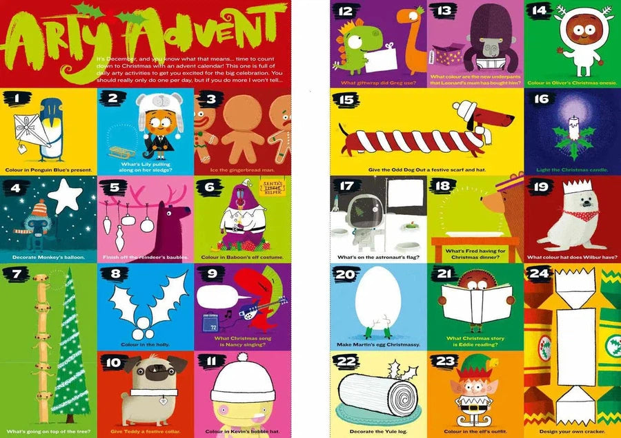 Draw with Rob at Christmas (Rob Biddulph)-Activity: 繪畫貼紙 Drawing & Sticker-買書書 BuyBookBook