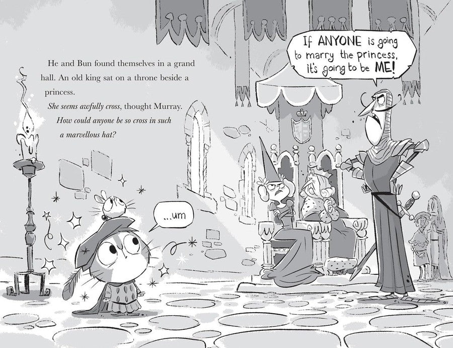 Murray and Bun #02 Murray the Knight (Adam Stower)-Children’s / Teenage fiction: Humorous stories-買書書 BuyBookBook