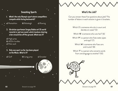 Amazing Puzzles and Quizzes for Every 10 Year Old (Clive Gifford)-Activity: 益智解謎 Puzzle & Quiz-買書書 BuyBookBook