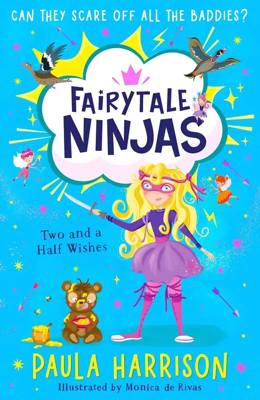 Fairytale Ninjas #03 Two and a Half Wishes (Paula Harrison)-Fiction: 歷險科幻 Adventure & Science Fiction-買書書 BuyBookBook