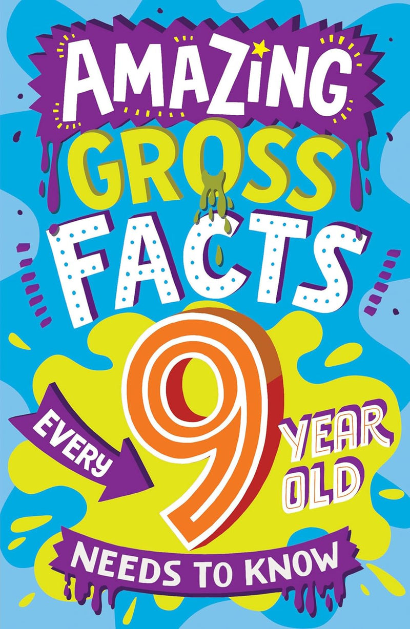 Amazing Gross Facts Every 9 Year Old Needs to Know (Caroline Rowlands)-Nonfiction: 科學科技 Science & Technology-買書書 BuyBookBook