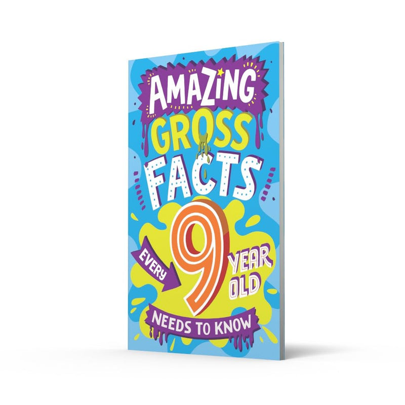 Amazing Gross Facts Every 9 Year Old Needs to Know (Caroline Rowlands)-Nonfiction: 科學科技 Science & Technology-買書書 BuyBookBook